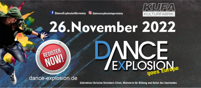 DANCE EXPLOSION 2022 goes Europe