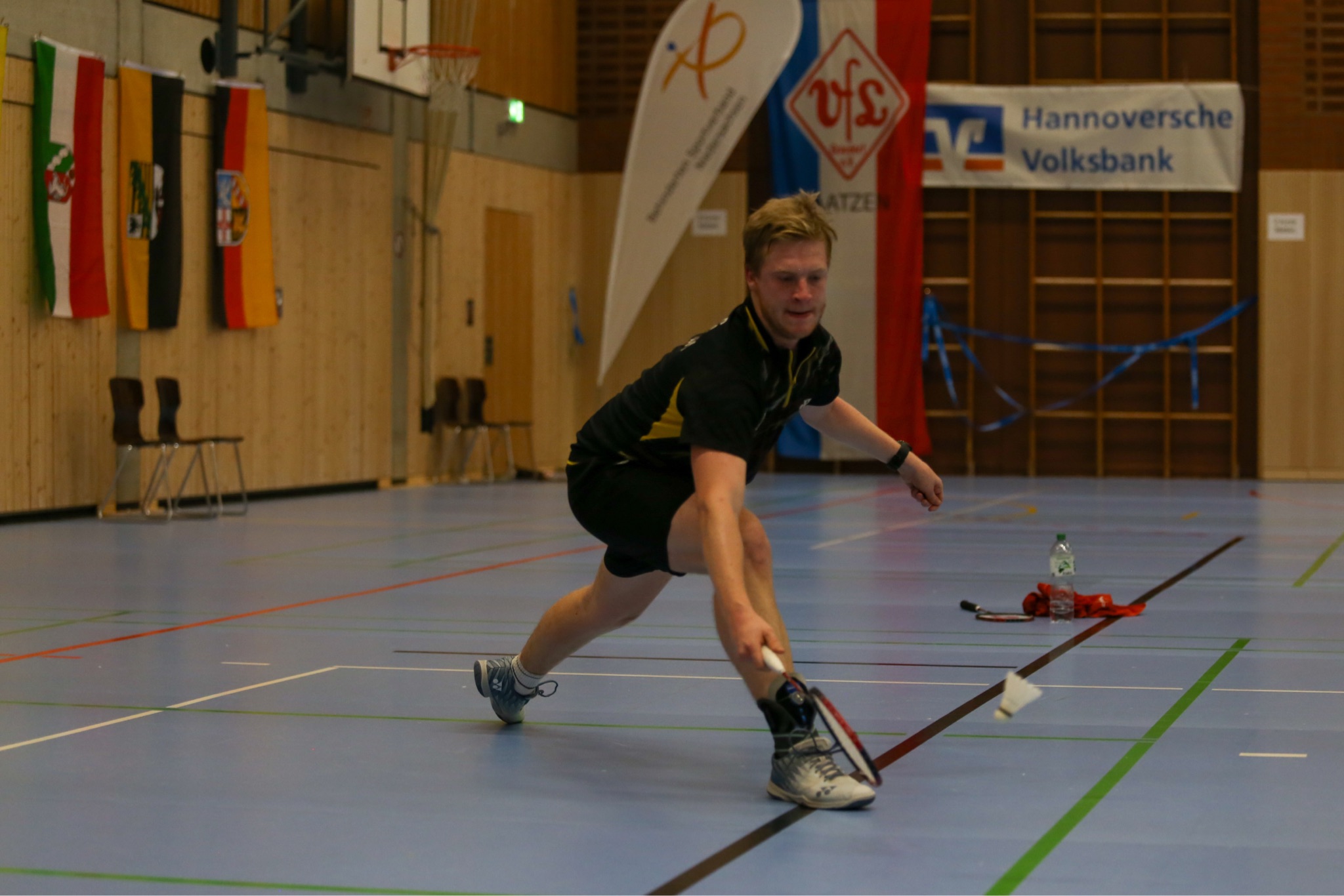Triumph bei den Deutschen Para-Badminton-Meisterschaften: Nils Böning holt Doppelgold