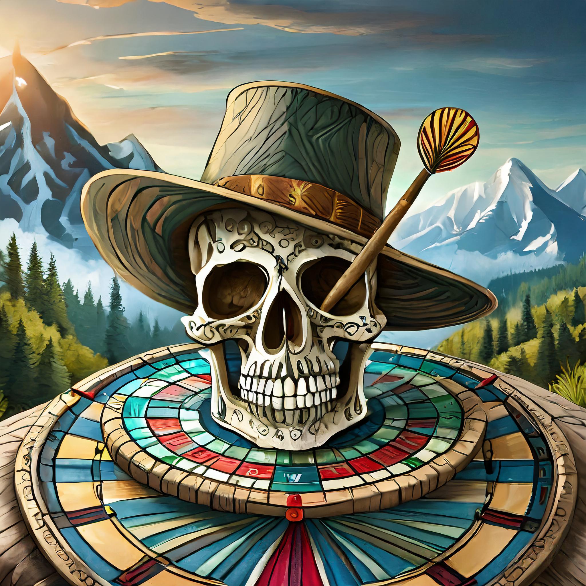 firefly-totenkopf-mit-hut-zigarre-dartscheibe-dartpfeil-86404-large